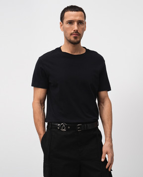 Ann Demeulemeester Черный кожаный пояс Monna B0012464LT128
