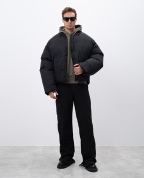 Heliot Emil Черные брюки PADDED TECHNICAL M10108