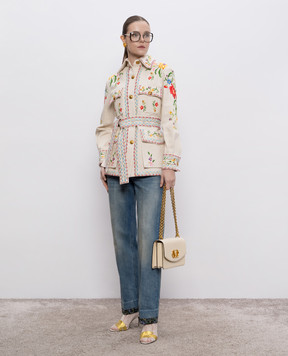 Valentino Синие джинсы с окантовкой 6B0DD19X94V