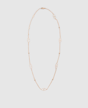 Valentino Золотистий ланцюжок VLOGO 7W2J0X78MET