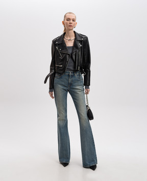 Alexander McQueen Сірий джемпер з вовни в рубчик 817005Q1BCE