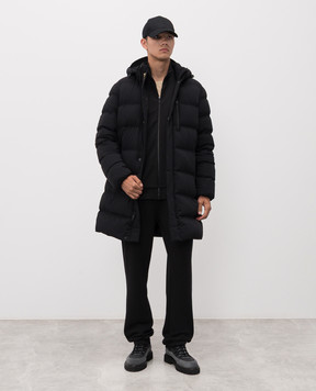 Woolrich Черная спортивная куртка с логотипом CFWOSW2001MRUT5195