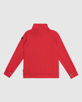 Moncler Grenoble ENFANT Дитяча червона спортивна куртка з логотипом J29578G00001899JO1214