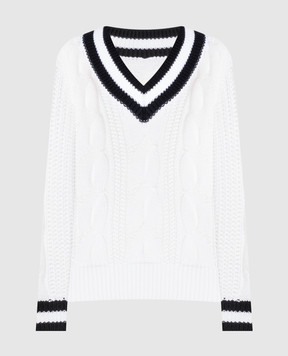 Goldbergh Белый пуловер CABLE GB40420241