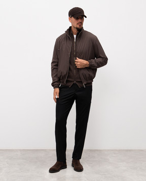 Cashmere&Whiskey Кардиган з кашеміру коричневого кольору MU8671312341R