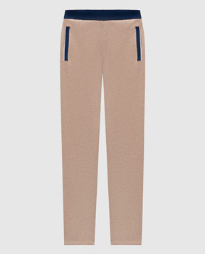 Bertolo Cashmere Бежевые спортивные штаны 902013002294