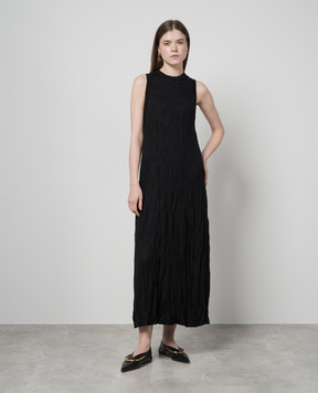 Helmut Lang Чорна сукня з вовною O02HW707