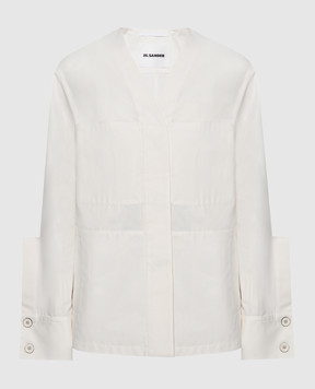 Jil Sander Біла куртка з шовком J02BN0154J45007
