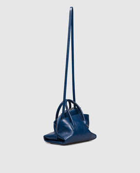 The Attico Синяя кожаная сумка La Passeggiata 260WAH00063LBT110AA