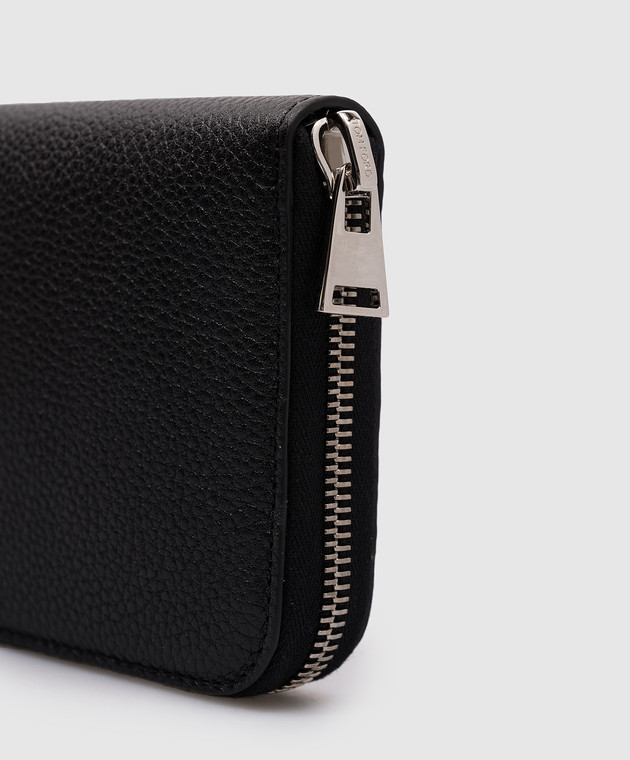 Tom Ford Чорний шкіряний гаманець з логотипом Y0241LCL158S зображення 3