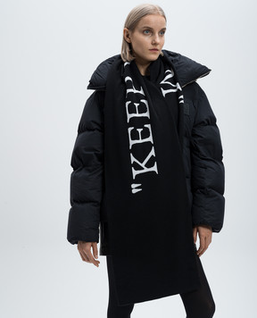 Off-White Двосторонній шарф Keep Warm з вовни OWMA068F24KNI001