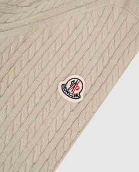 Moncler ENFANT Дитячий зелений джемпер з вовною K29549C00006M12416