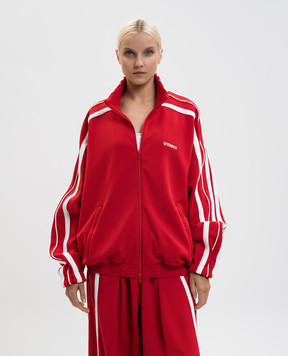 Vetements Червона спортивна куртка з логотипом UH76GJ300R