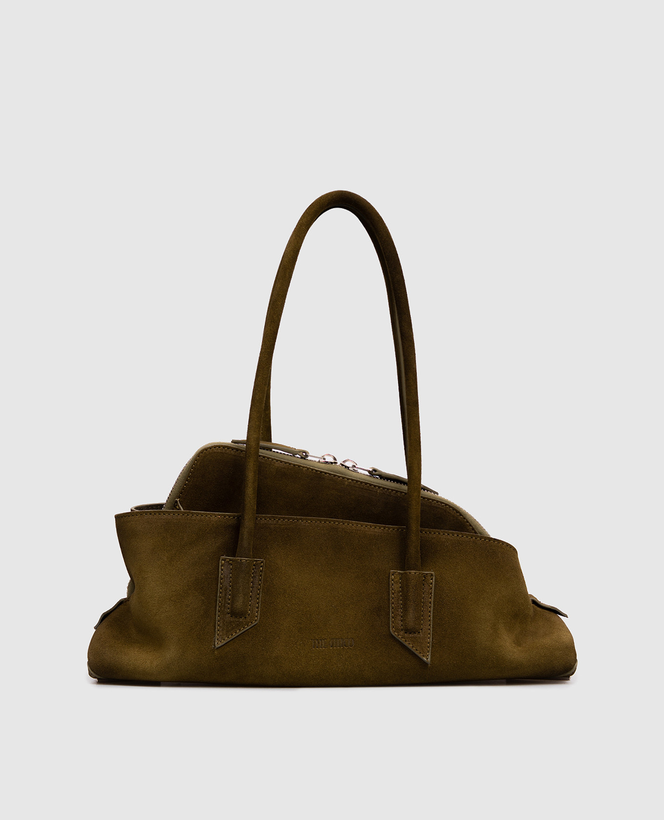 

Зеленая замшевая сумка-тоут La Passeggiata, Зеленый, Сумки на плечо