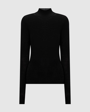 Versace Чорний гольф з вовни 10216761A15984
