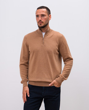Cashmere&Whiskey Бежевый джемпер из кашемира MU8661312341R