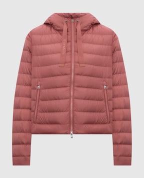 Woolrich Рожева пухова стьобана куртка CFWWOU1171FRUT2635