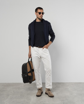 Brunello Cucinelli Синий лонгслив M0B137433