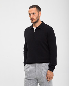 Brunello Cucinelli Черный джемпер из кашемира M2229525