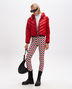 Prada Червона стьобана куртка Re-Nylon 291699K1T2Y