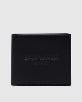 Balenciaga Черный кожаный портмоне DUTY FREE 7852562AA0S