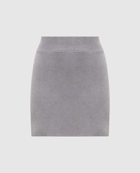 Alexander Wang Сіра спідниця міні з логотипом 1KC3255067
