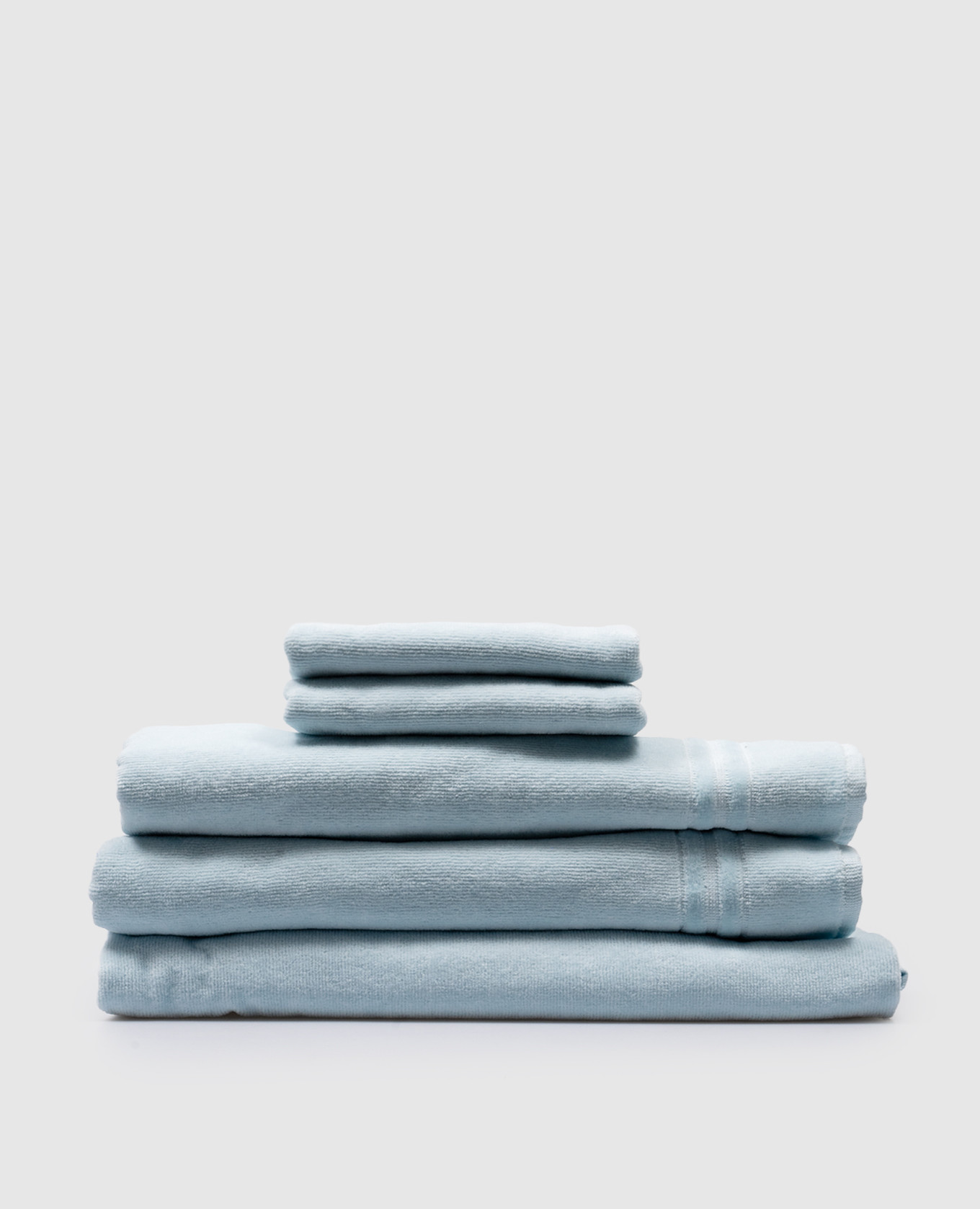 

Голубой набор полотенец ICON с узором Medusa, Полотенца