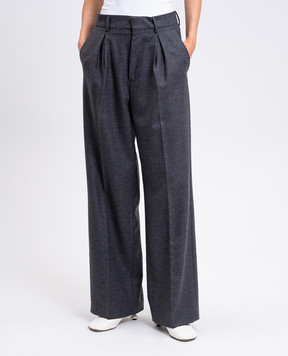 Maison Margiela MM6 Сірі штани з вовни S52KA0540M35466