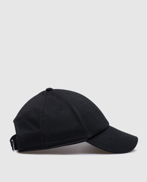 Off-White Черная кепка с логотипом OMLB069F24FAB002