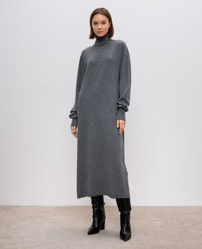 Jil Sander Сіра сукня з кашеміру J02CT0250J13201