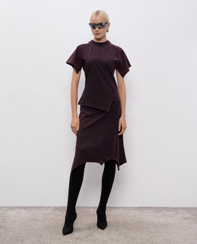 Vetements Фіолетова спідниця міді з WH76SK590RO