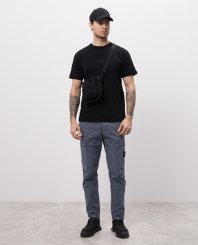 Stone Island Синий карго с патчем K1S153100304S0010