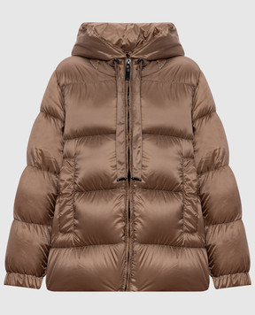 Max Mara Коричневий пуховик SEIA SEIA