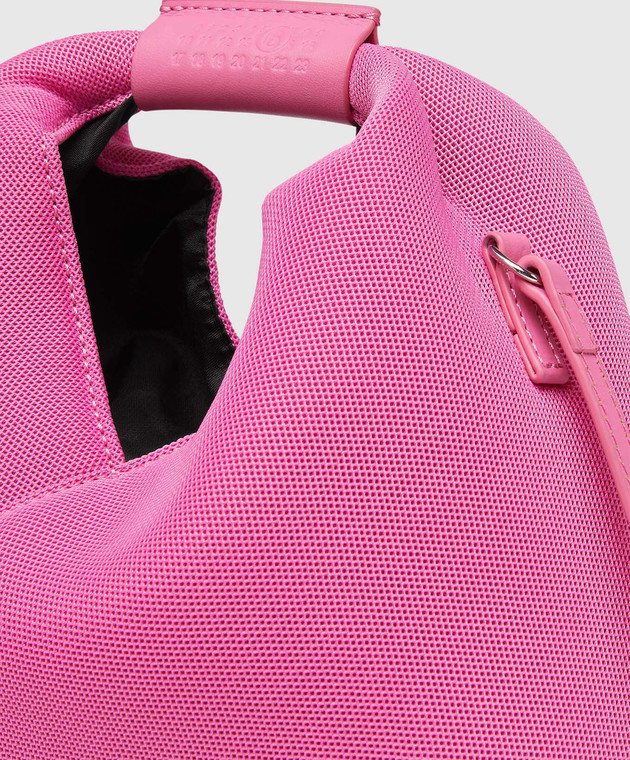 Maison Margiela MM6 - Рожева сумка хобо з логотипом SB6WD0026P6414 Maison Margiela MM6 - Рожева сумка хобо з логотипом SB6WD0026P6414