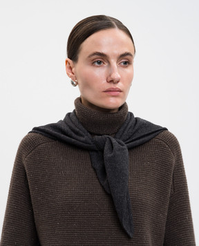 Allude Серый бактус из кашемира 25511222