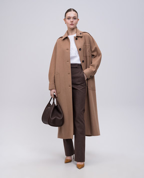 Max Mara Коричневі штани GALIZIA GALIZIA