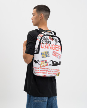 Sprayground Дитячий білий рюкзак JETBLAST 910B7664NSZ