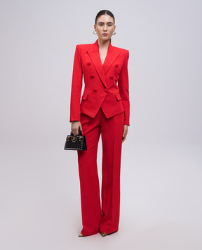 Balmain Червоні штани EF0PO160VB00