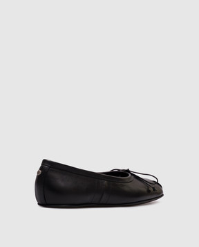 Ann Demeulemeester Черные кожаные балетки Violette B0012933LT163