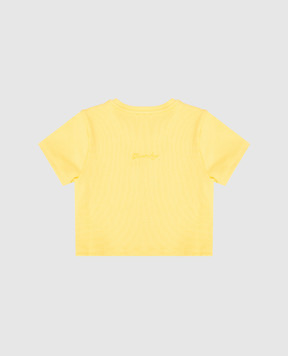 Givenchy Дитяча жовта футболка в рубчик H3080412+