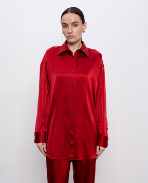 Tom Ford Червона блуза із шовку CA3211FAX881