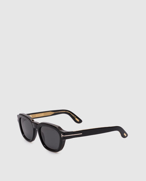 Tom Ford Чорні сонцезахисні окуляри ICON з логотипом FT1226
