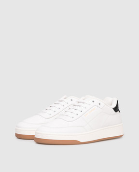 Saint Laurent Белые кожаные кроссовки SL/61 81947800NI0
