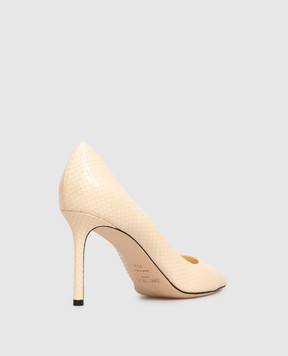 Jimmy Choo Бежеві шкіряні туфлі ROMY ROMY85GHF