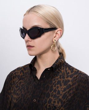 Kuboraum Черные очки Е22 KRSE22BS0000008G