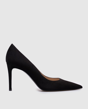 Stuart Weitzman Черные замшевые туфли Power SJ948
