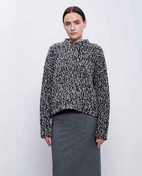 Max Mara Weekend Черный свитер CRINE с шерстью CRINE