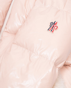 Moncler Grenoble ENFANT Детский розовый пуховик Eibsee J29571A000115982D810