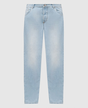 Brunello Cucinelli Голубые джинсы с логотипом M283PD3210