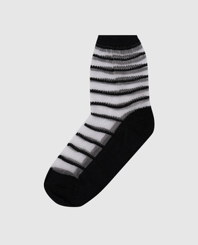 Wolford Носки Isabella в полоску 41555